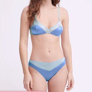 NWOT Araks Beatrice Bralette and Maya Thong in Aire (M)